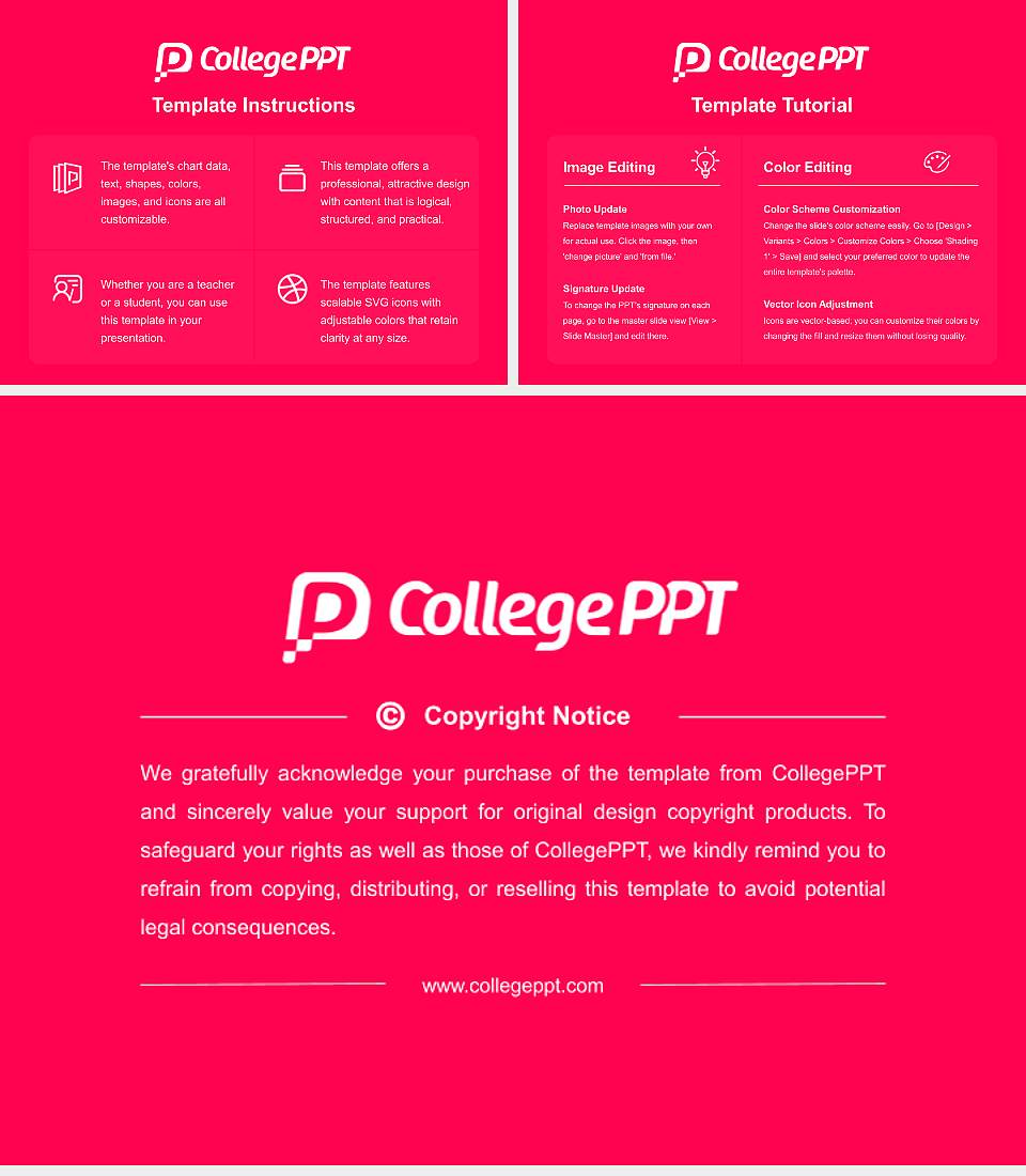 Augsburg Technical University of Applied Sciences Course/Courseware Creation PPT Template4:3 ratio PPT effect preview image5