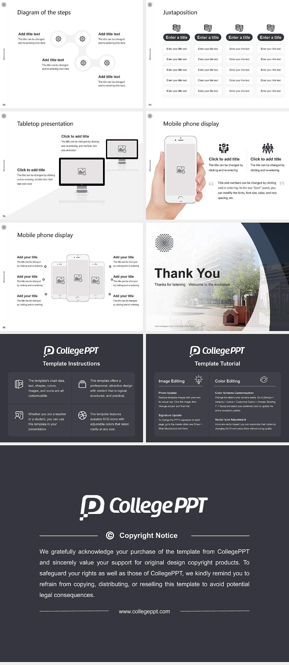 University of Stuttgart Competition/Entrepreneurship Contest PPT Template4:3 ratio PPT effect preview image9