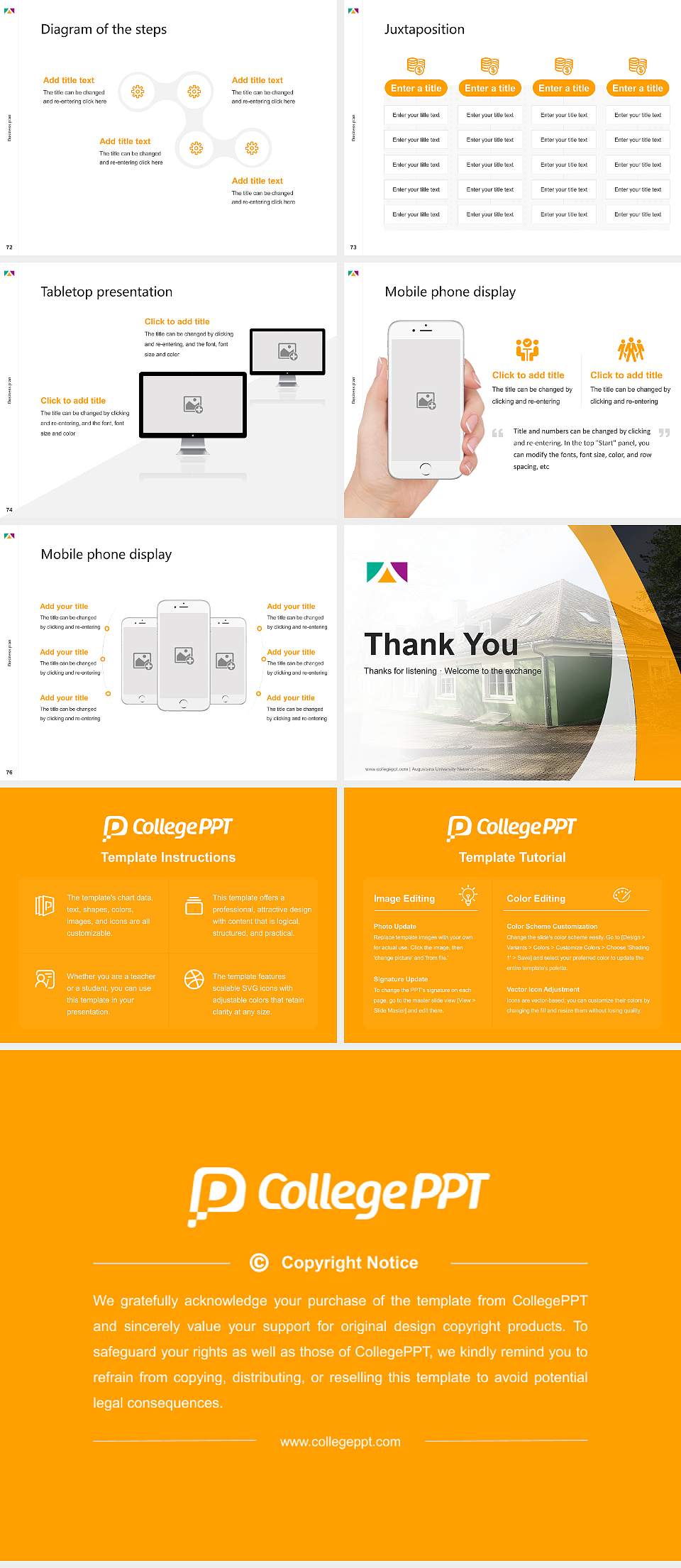 Augustana University Neuendettelsau Competition/Entrepreneurship Contest PPT Template4:3 ratio PPT effect preview image9