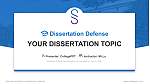 University of Public Administration and Law Saxony Graduation Thesis Defense PPT Template