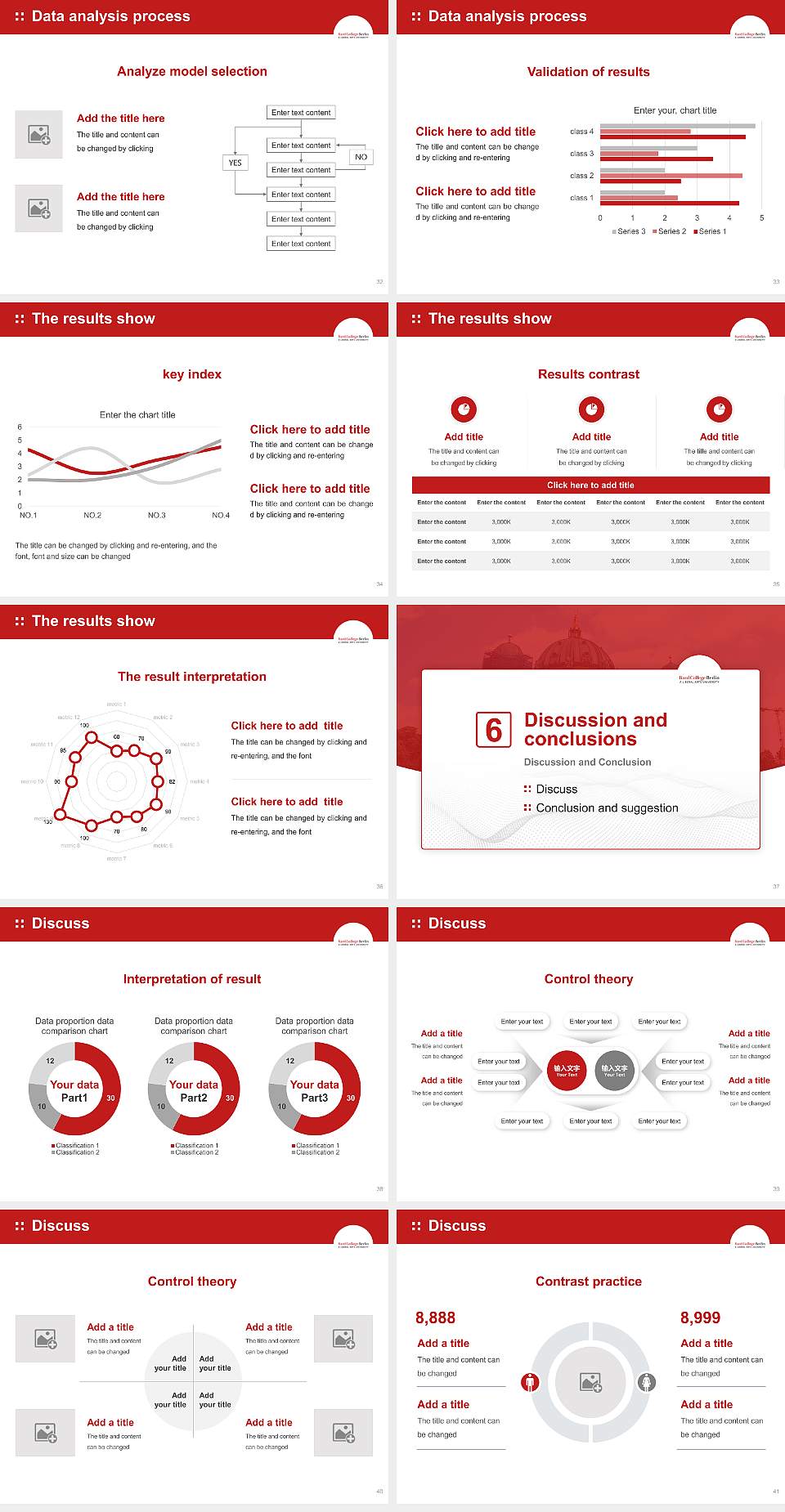 Bard College Berlin, A Liberal Arts University Graduation Thesis Defense PPT Template4:3 ratio PPT effect preview image5