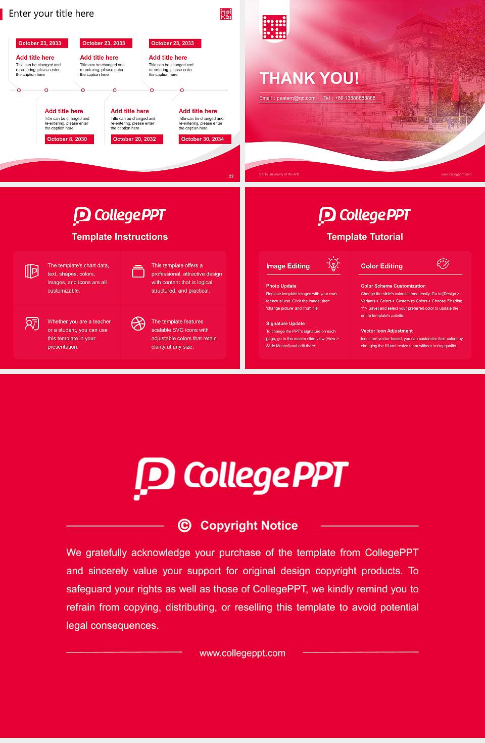 Berlin University of the Arts Lecture Sharing and Networking Event PPT Template4:3 ratio PPT effect preview image4