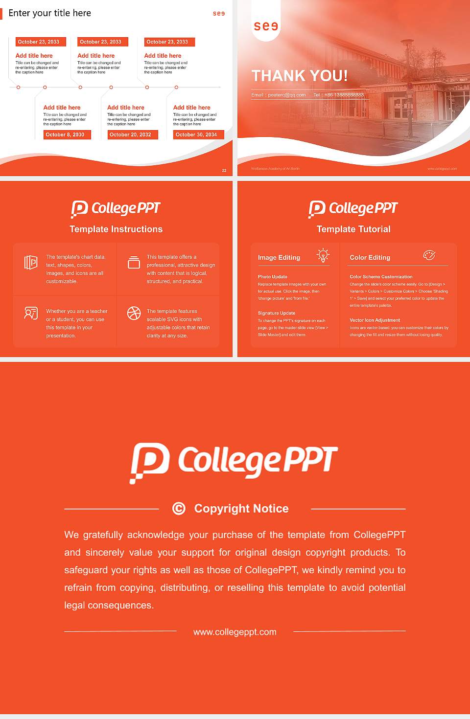 Weißensee Academy of Art Berlin Lecture Sharing and Networking Event PPT Template4:3 ratio PPT effect preview image4