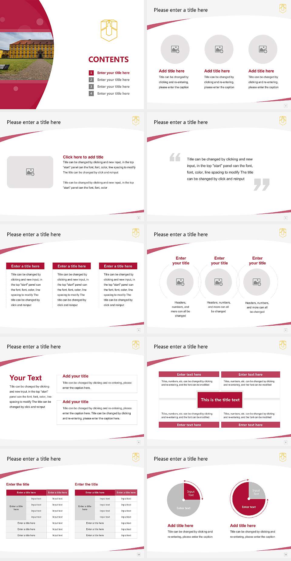 University of Osnabrück Course/Courseware Creation PPT Template4:3 ratio PPT effect preview image2
