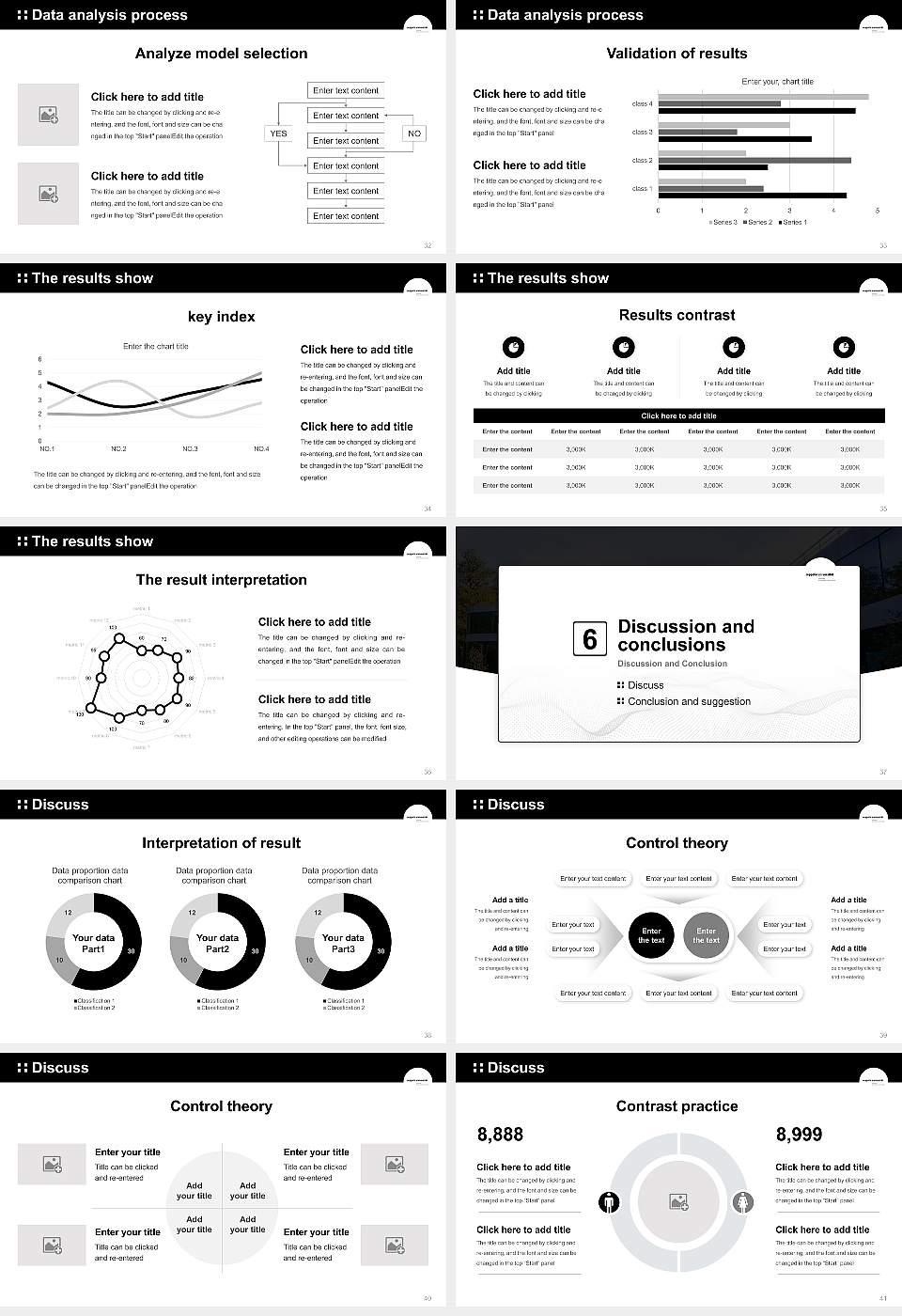 Zeppelin University Graduation Thesis Defense PPT Template16:9 ratio PPT effect preview image5