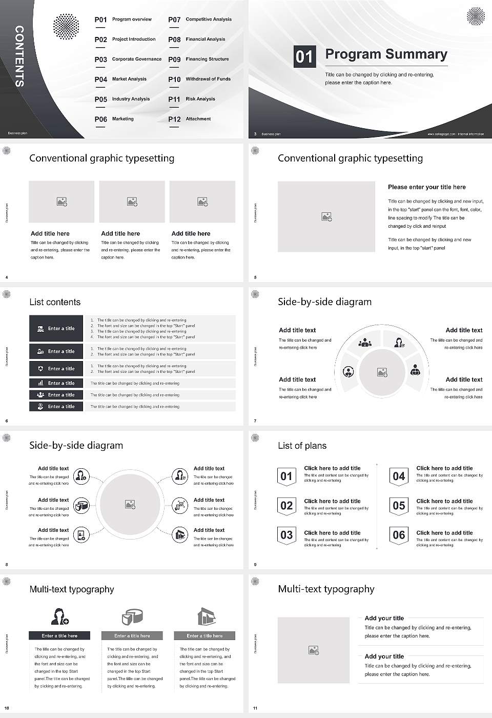 University of Stuttgart – Stadtmitte campus Competition/Entrepreneurship Contest PPT Template16:9 ratio PPT effect preview image2