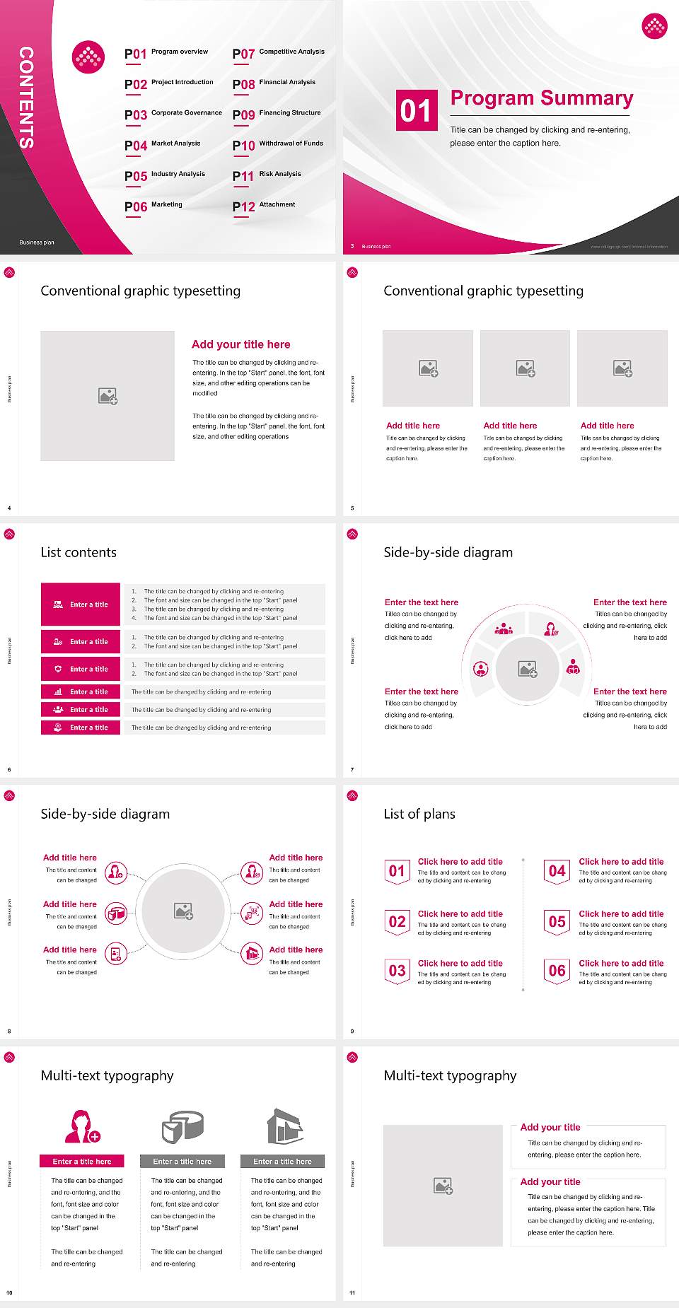 Wilhelm Büchner University of Applied Sciences Competition/Entrepreneurship Contest PPT Template4:3 ratio PPT effect preview image2