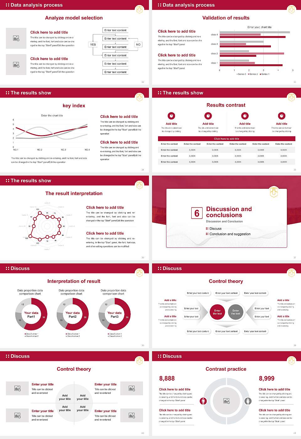 University of Osnabrück Graduation Thesis Defense PPT Template16:9 ratio PPT effect preview image5