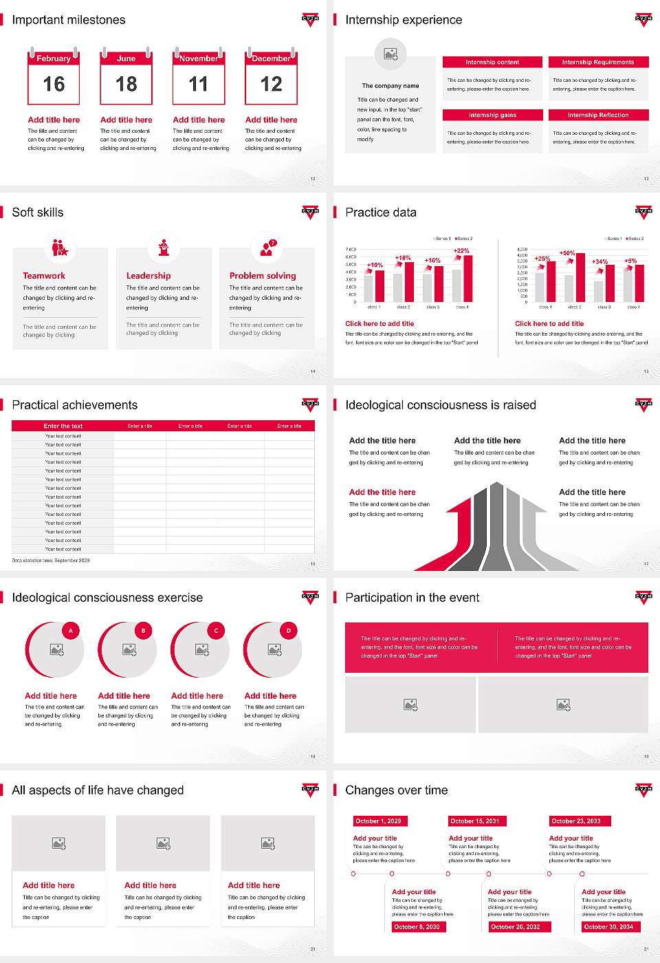 YMCA University of Applied Sciences National Scholarship Defense PPT Template16:9 ratio PPT effect preview image3