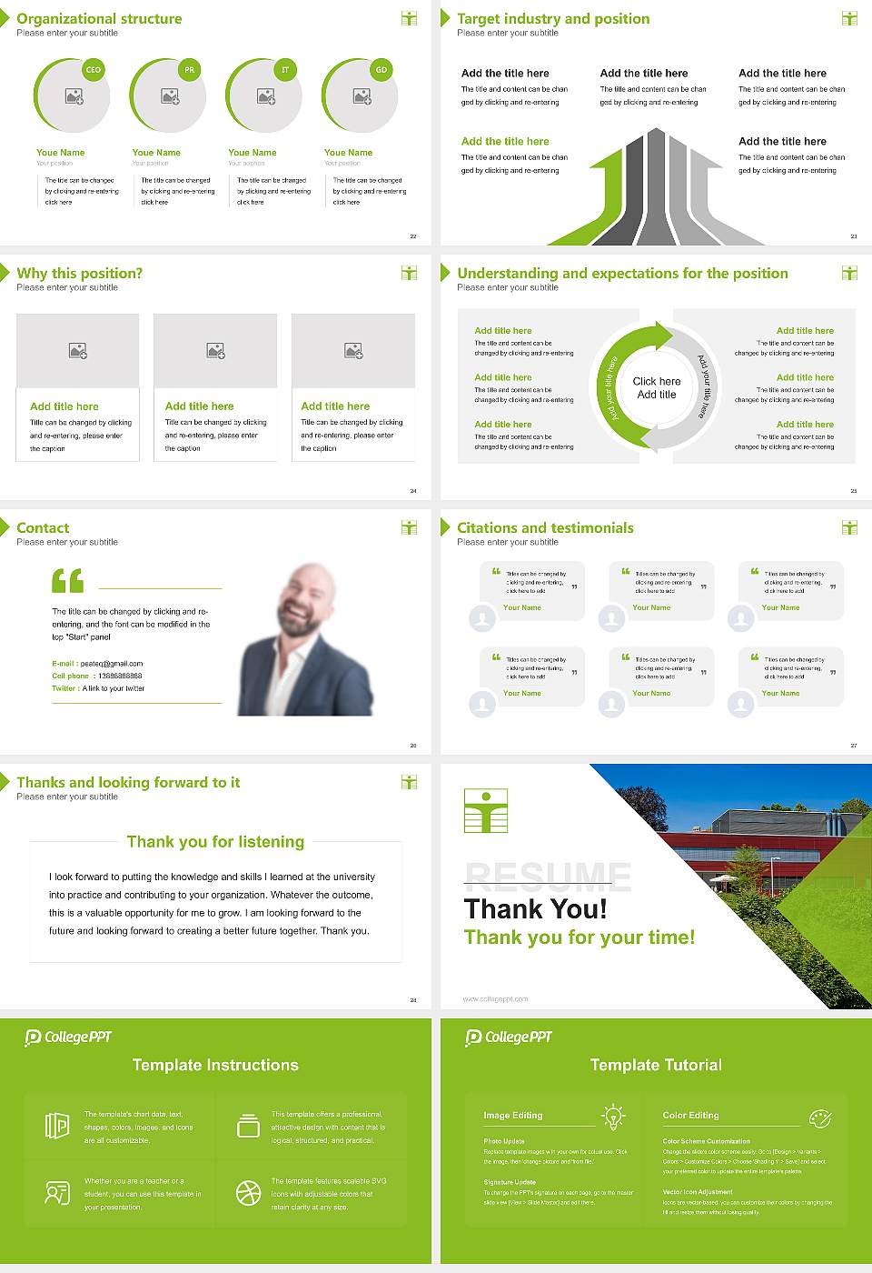 Zittau_Görlitz University of Applied Sciences – Görlitz campus Resume PPT Template16:9 ratio PPT effect preview image4