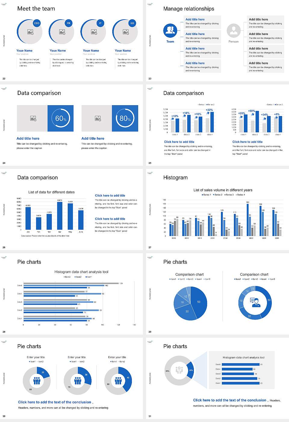 Ansbach University of Applied Sciences Competition/Entrepreneurship Contest PPT Template16:9 ratio PPT effect preview image4
