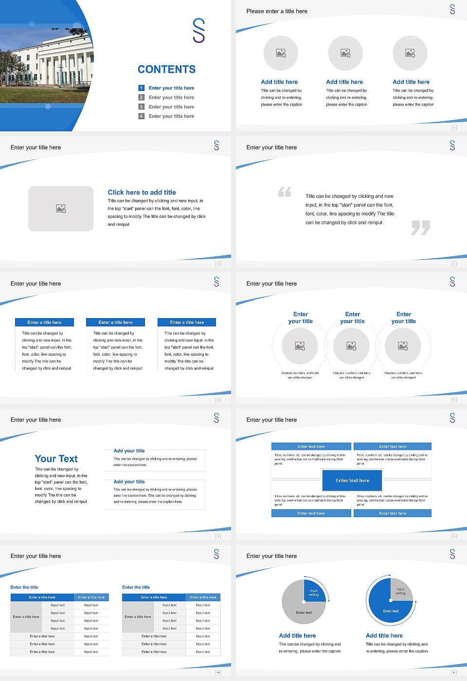 University of Public Administration and Law Saxony Course/Courseware Creation PPT Template16:9 ratio PPT effect preview image2