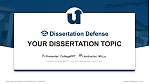 University of Siegen – Artur-Woll-Haus campus Graduation Thesis Defense PPT Template