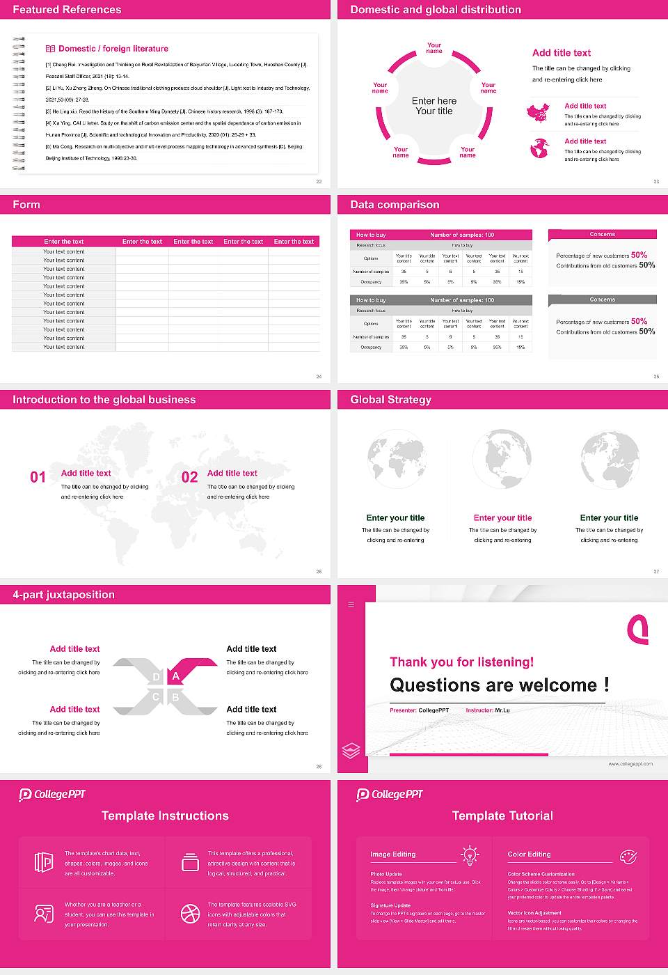 University of Music, Drama and Media Hanover Thesis Proposal/Graduation Defense PPT Template16:9 ratio PPT effect preview image4