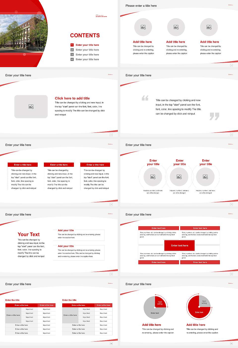 Akkon University of Applied Sciences for Human Sciences Course/Courseware Creation PPT Template16:9 ratio PPT effect preview image2