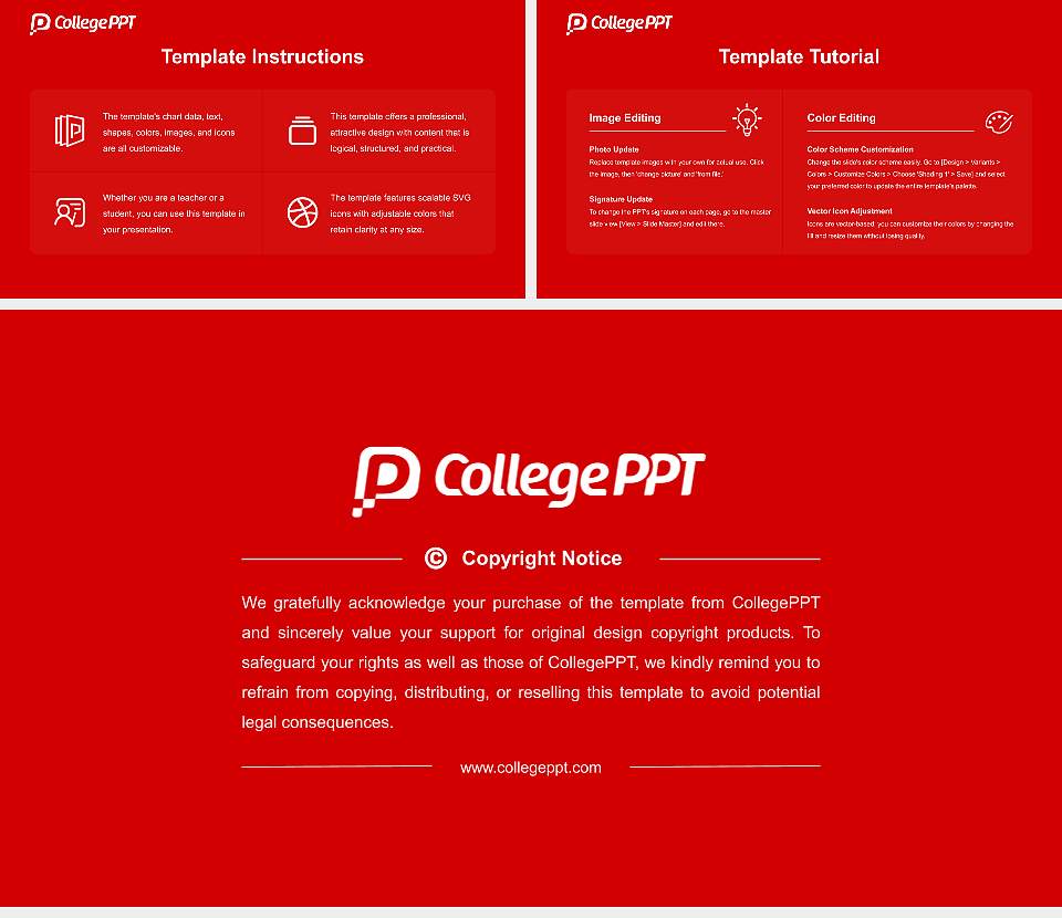 Akkon University of Applied Sciences for Human Sciences Course/Courseware Creation PPT Template16:9 ratio PPT effect preview image5