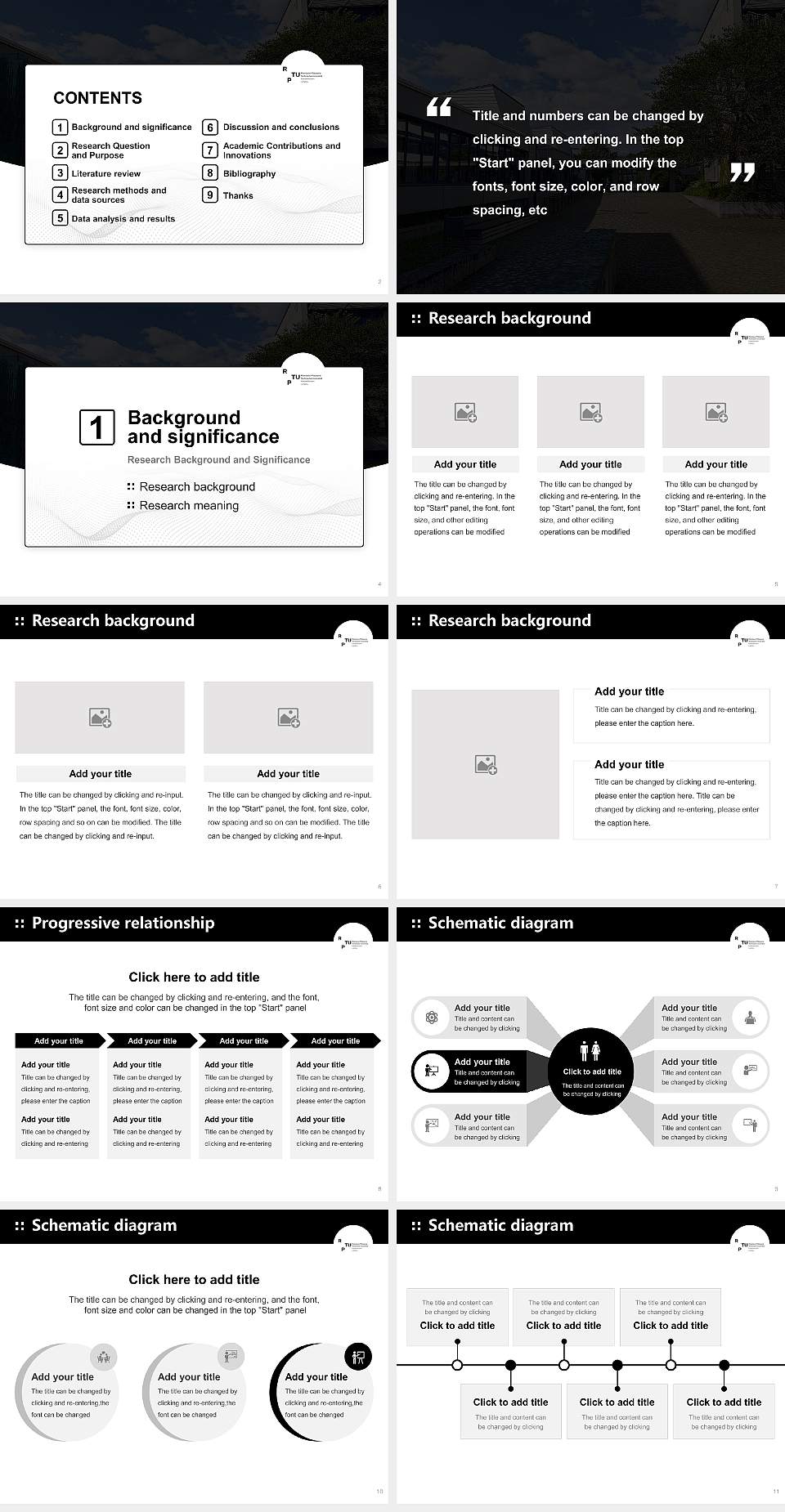 Rhineland-Palatinate Technical University Kaiserslautern-Landau – Landau campus Graduation Thesis Defense PPT Template4:3 ratio PPT effect preview image2