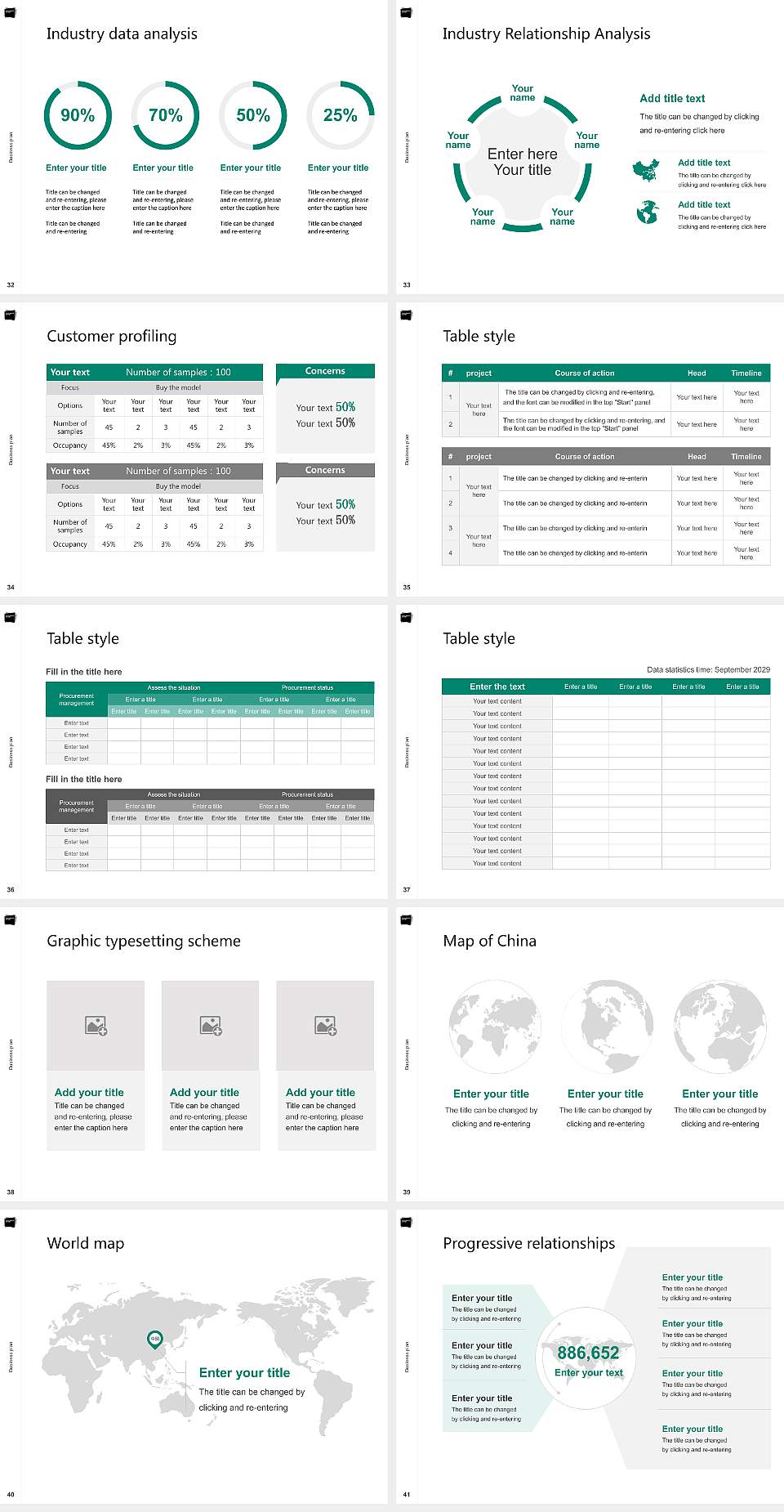 University of Erfurt Competition/Entrepreneurship Contest PPT Template4:3 ratio PPT effect preview image5