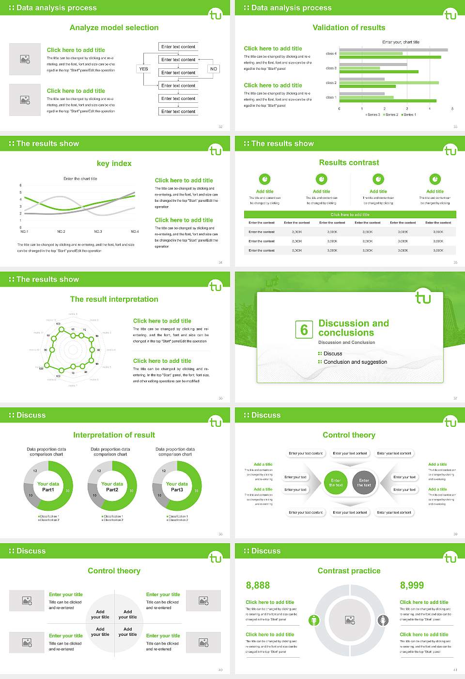 Technical University of Dortmund Graduation Thesis Defense PPT Template16:9 ratio PPT effect preview image5