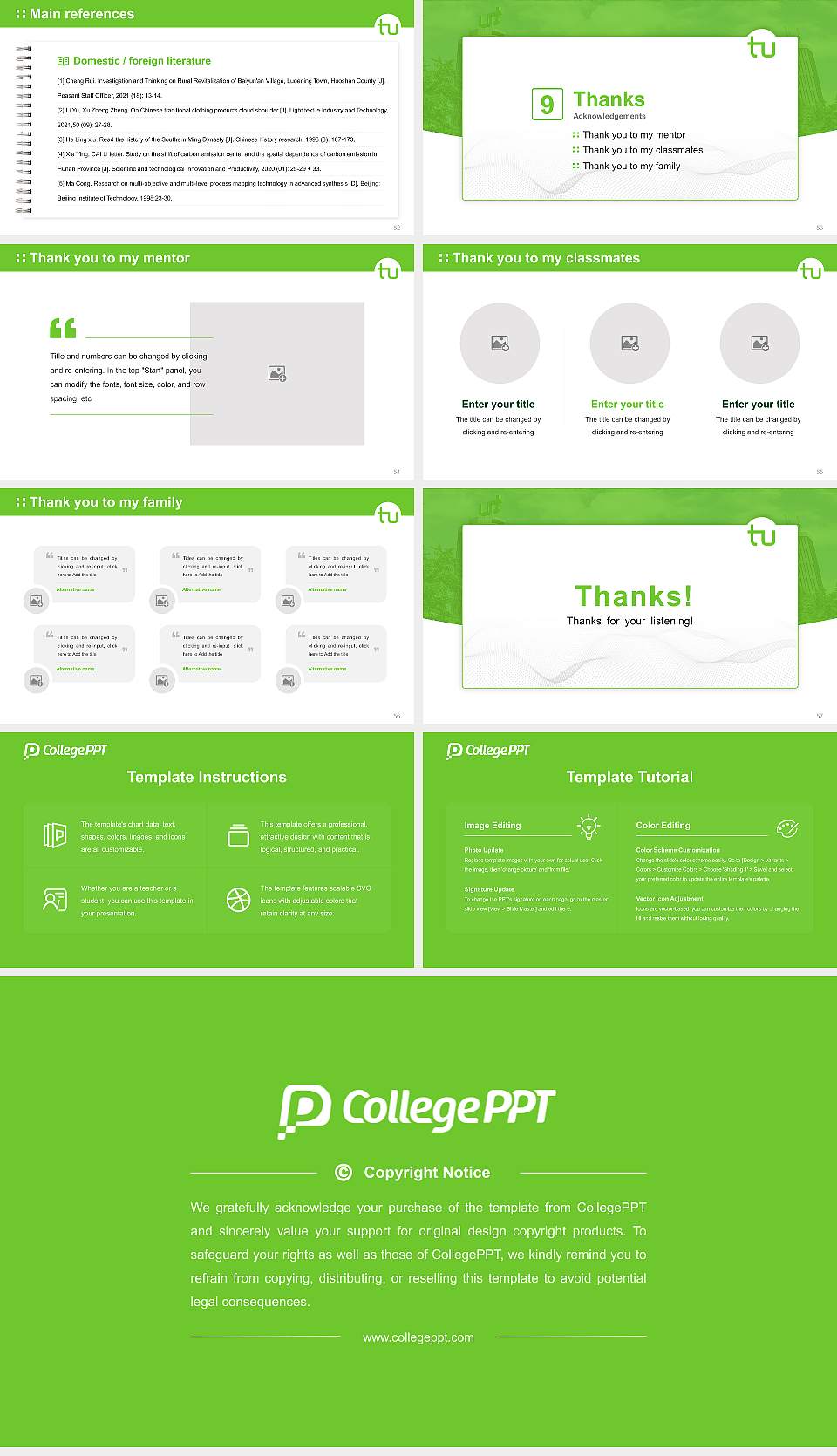Technical University of Dortmund Graduation Thesis Defense PPT Template16:9 ratio PPT effect preview image7