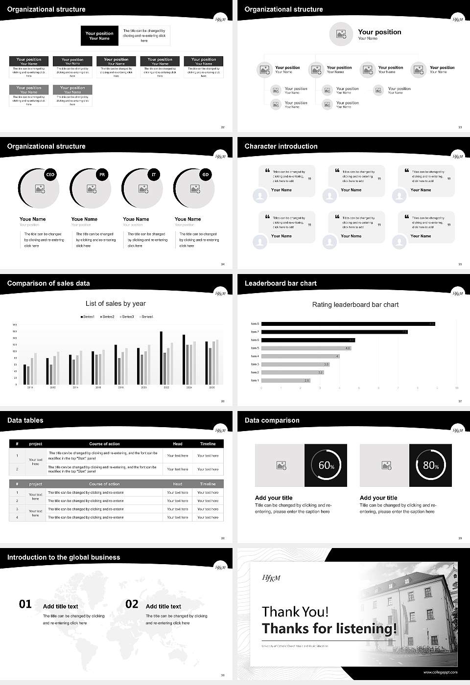 University of Catholic Church Music and Music Education Academic Presentation/Research Findings Report PPT Template16:9 ratio PPT effect preview image4