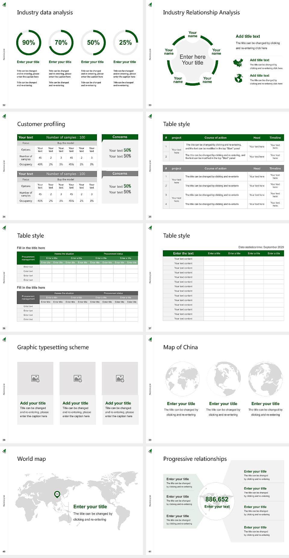 University of Forestry Rottenburg Competition/Entrepreneurship Contest PPT Template4:3 ratio PPT effect preview image5