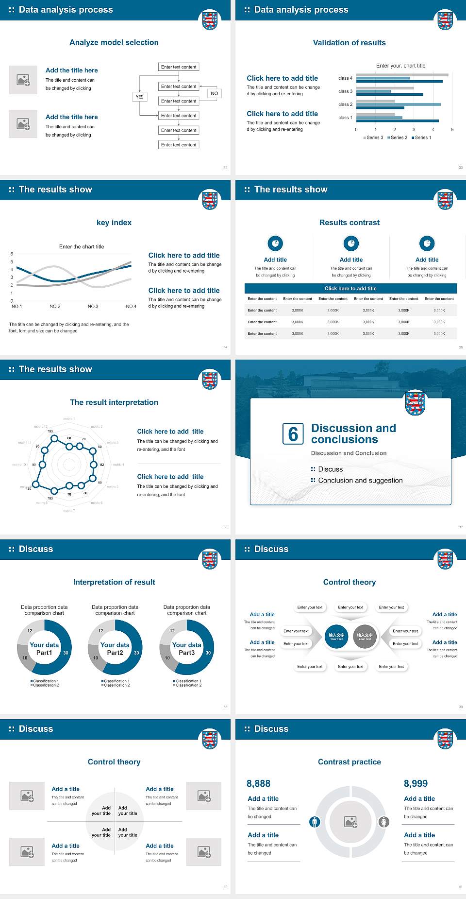 Thuringian University of Applied Sciences for Public Administration Graduation Thesis Defense PPT Template4:3 ratio PPT effect preview image5