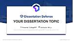 University of Applied Sciences for Small and Medium-Sized Enterprises – Frechen campus Graduation Thesis Defense PPT Template