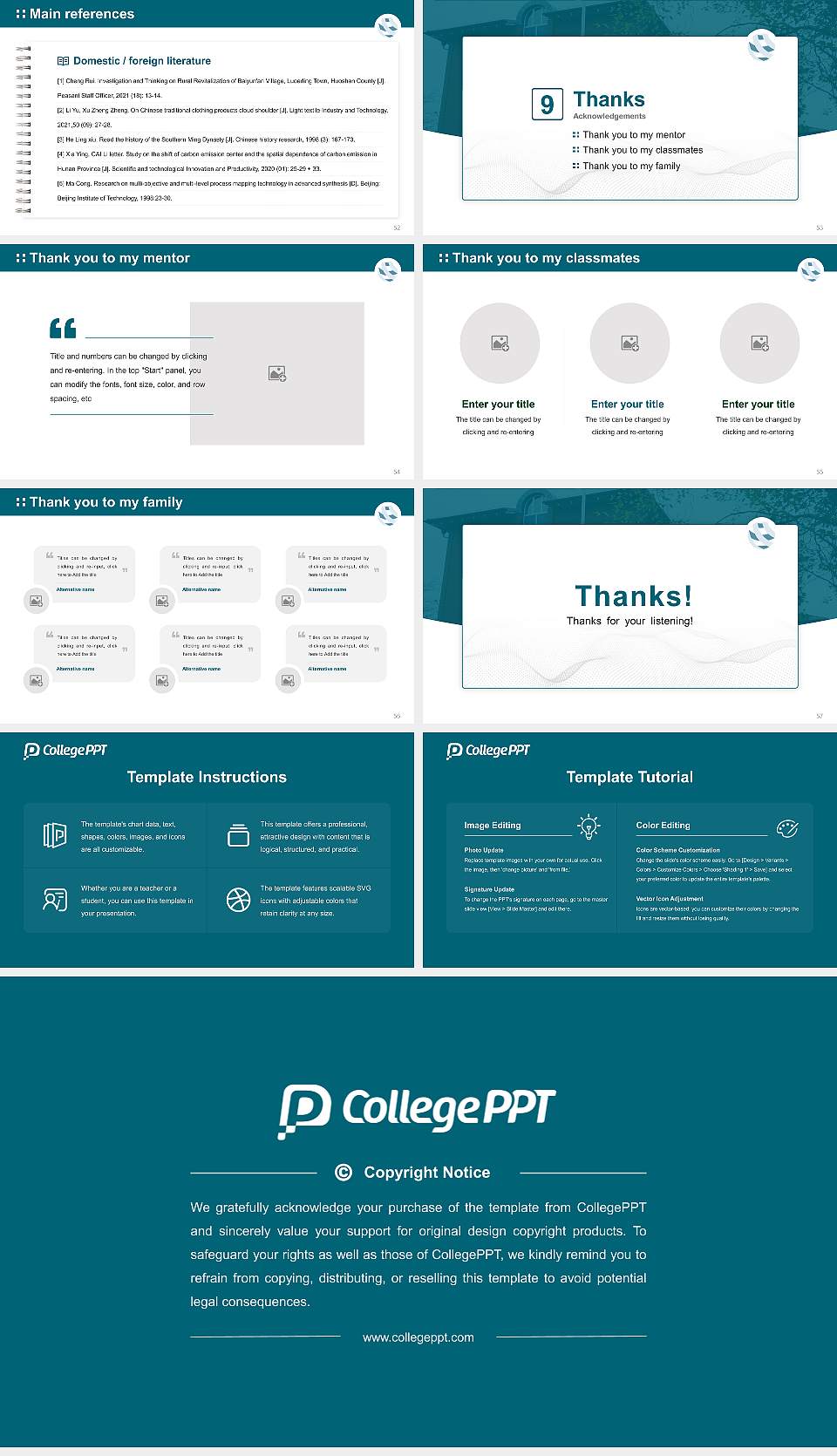 University of Applied Sciences for Administration and Service in Schleswig-Holstein Graduation Thesis Defense PPT Template16:9 ratio PPT effect preview image7
