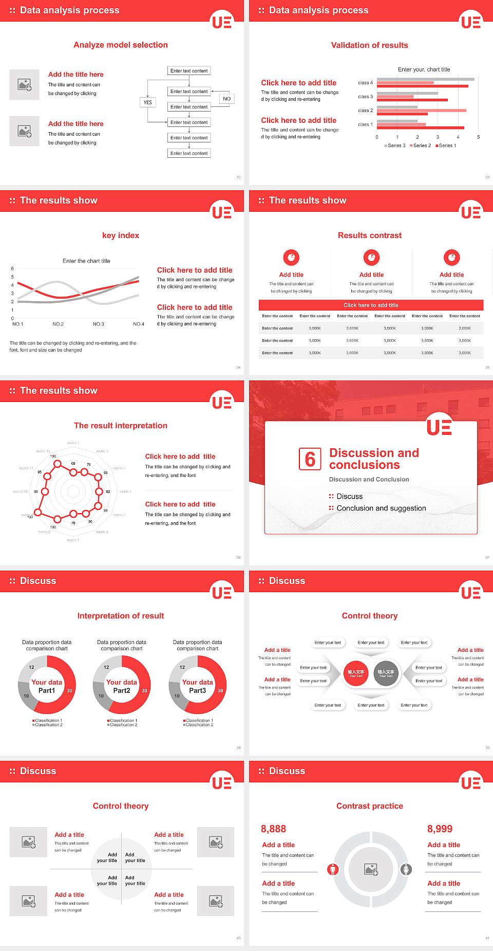 University of Europe for Applied Sciences Graduation Thesis Defense PPT Template4:3 ratio PPT effect preview image5