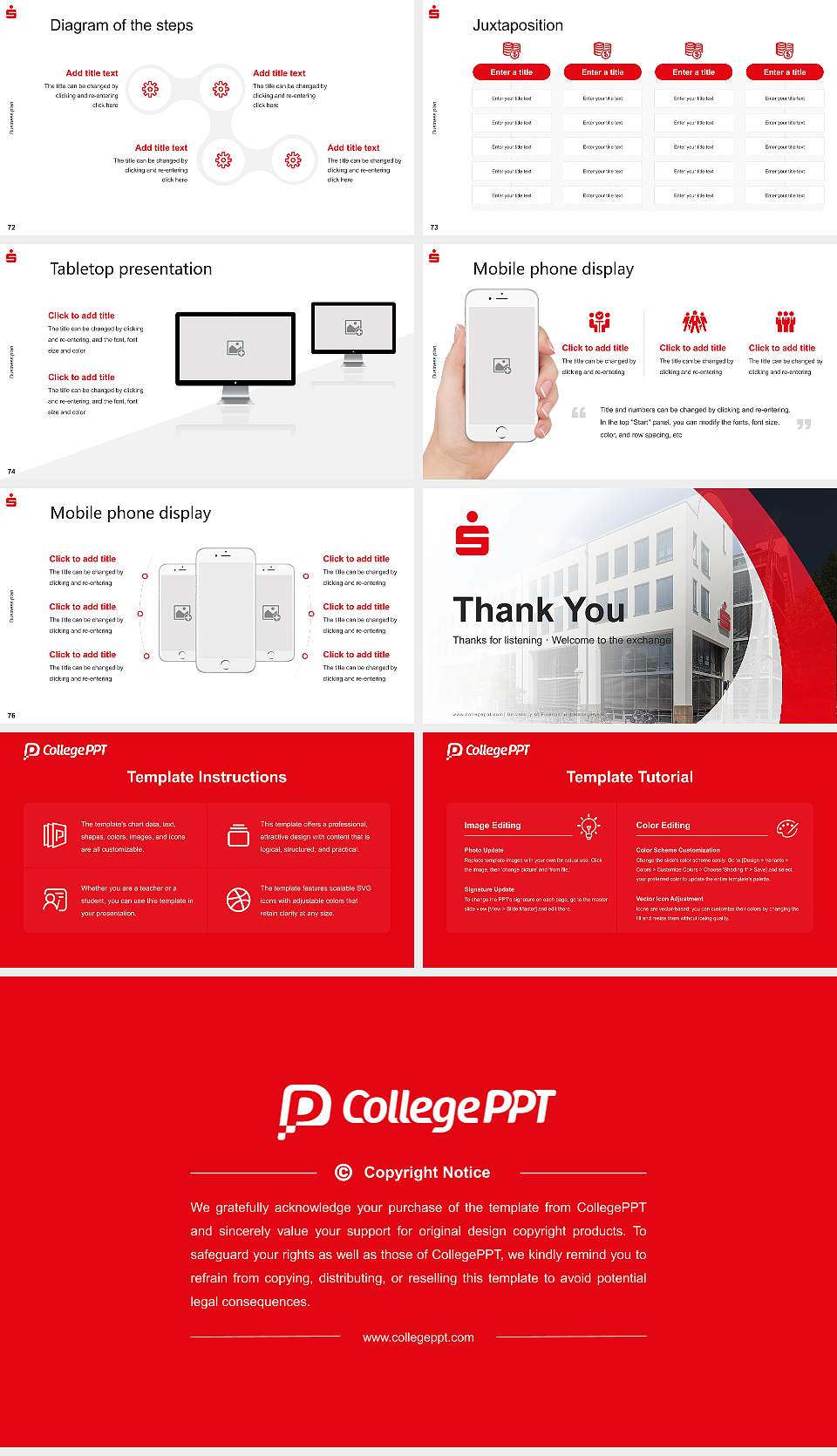 University of Finance and Management Competition/Entrepreneurship Contest PPT Template16:9 ratio PPT effect preview image9