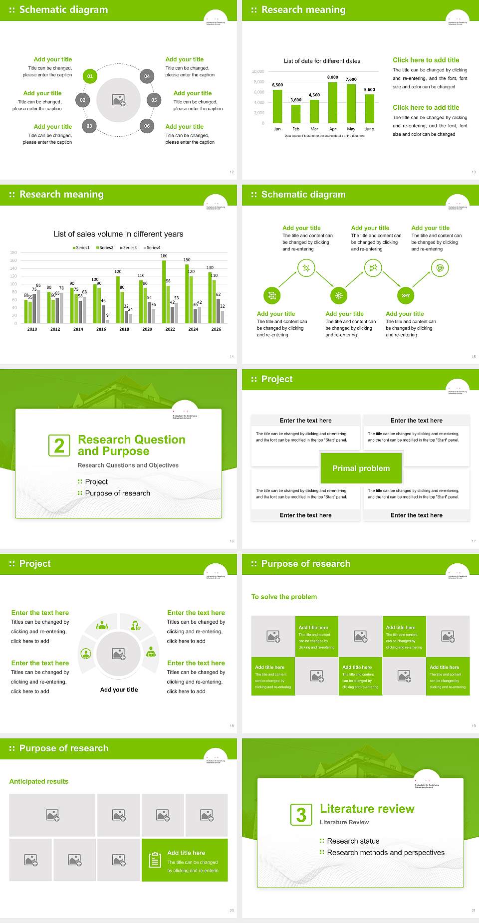 University of Design Schwäbisch Gmünd Graduation Thesis Defense PPT Template4:3 ratio PPT effect preview image3