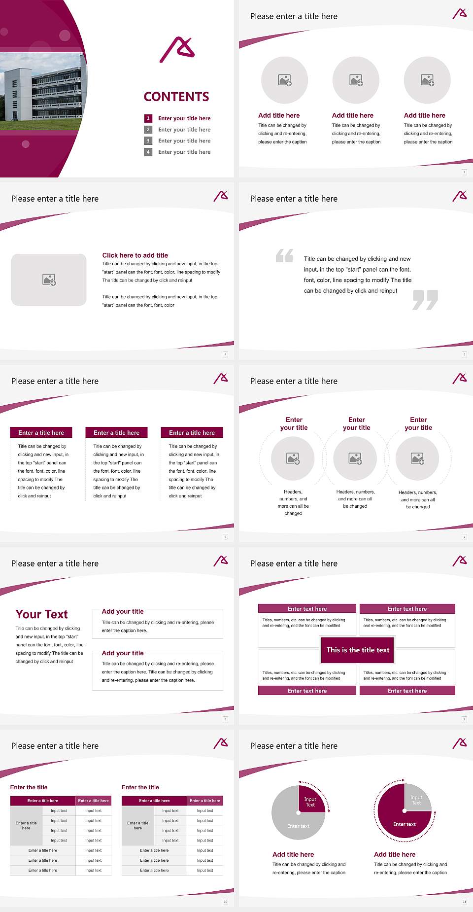 University of Education Schwäbisch Gmünd Course/Courseware Creation PPT Template4:3 ratio PPT effect preview image2
