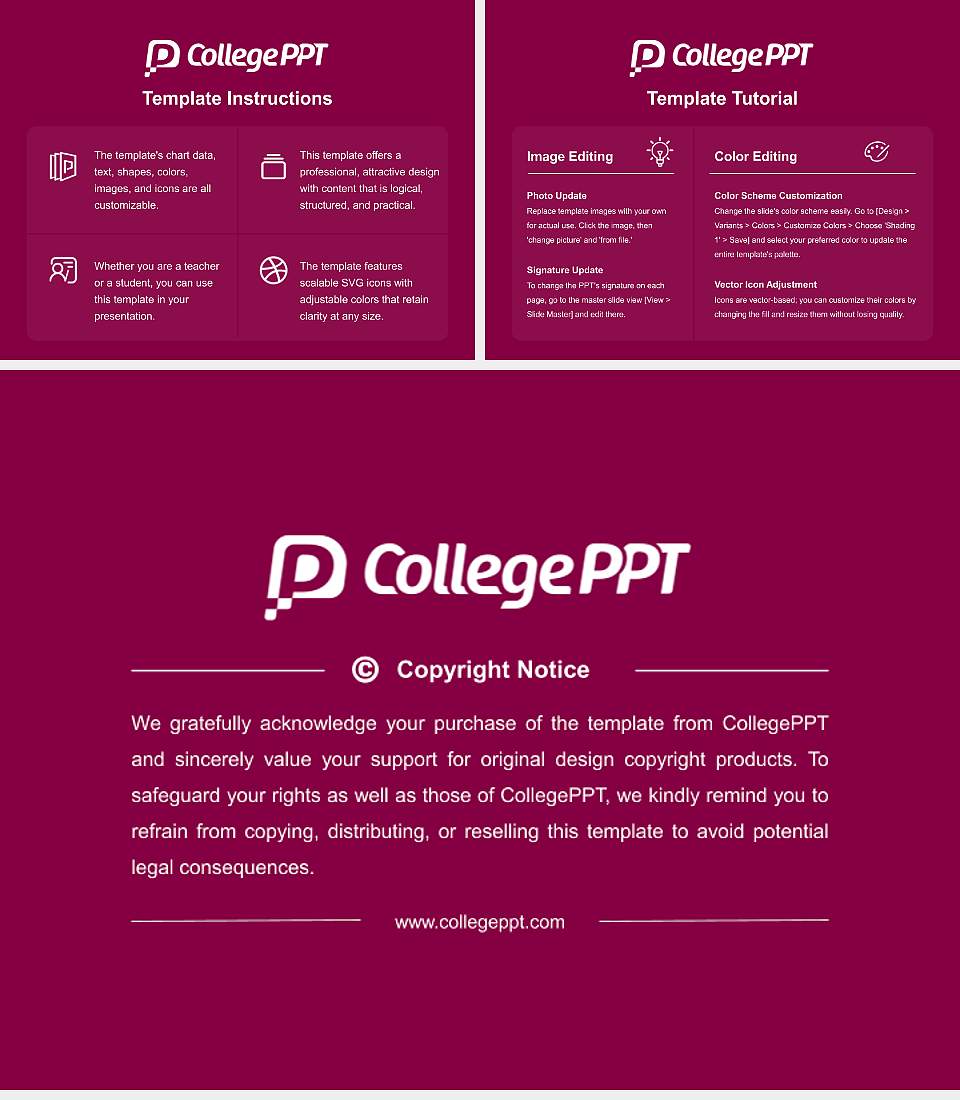 University of Education Schwäbisch Gmünd Course/Courseware Creation PPT Template4:3 ratio PPT effect preview image5
