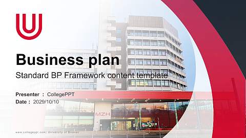 University of Bremen Competition/Entrepreneurship Contest PPT Template