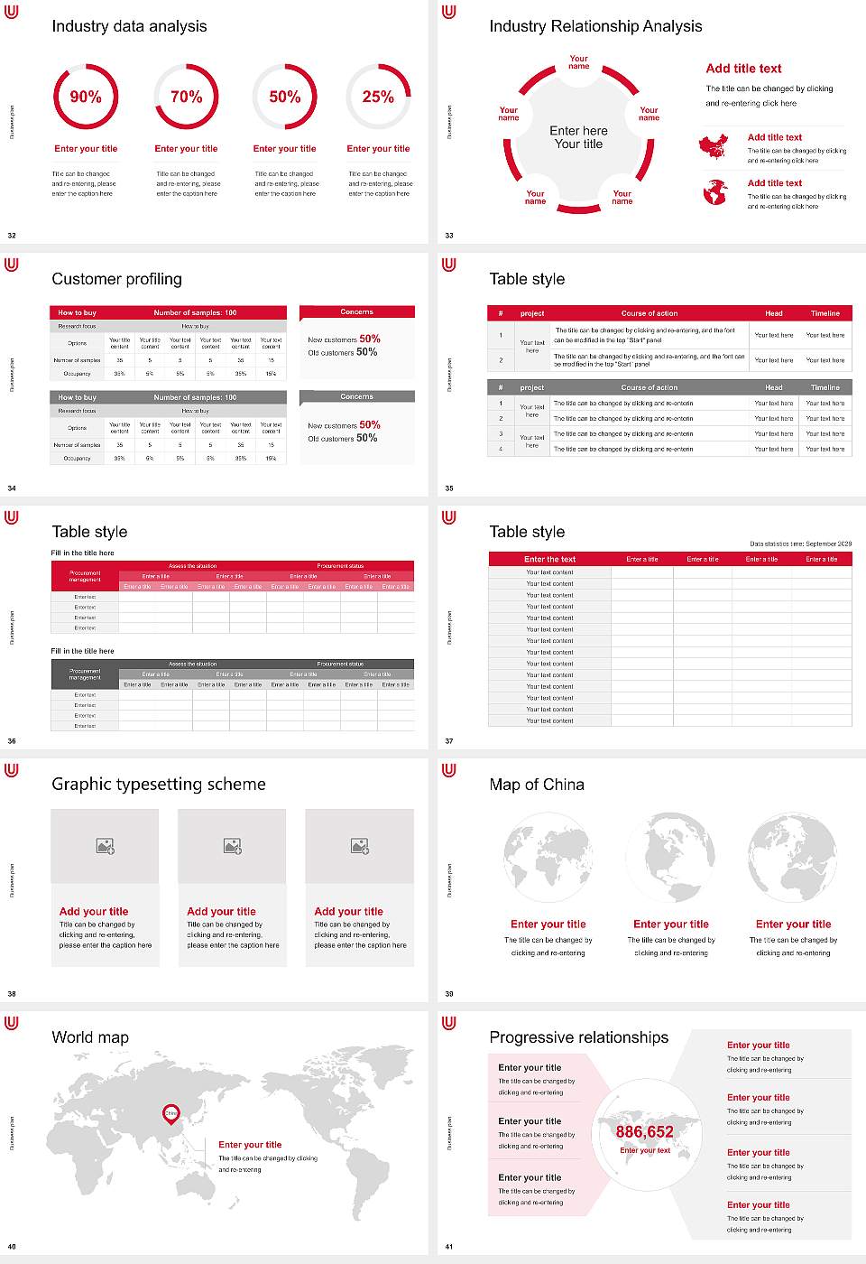 University of Bremen Competition/Entrepreneurship Contest PPT Template16:9 ratio PPT effect preview image5