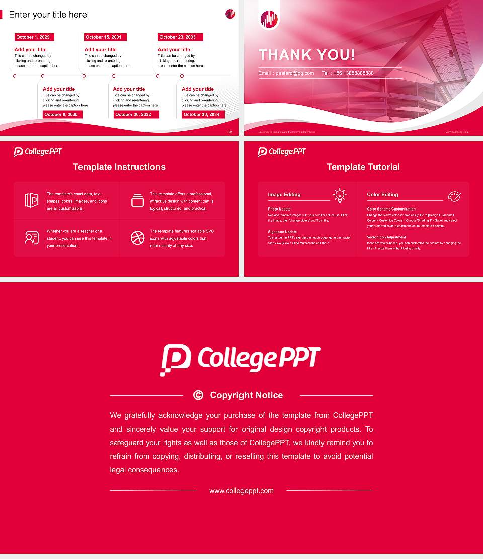 University of Business and Management Mannheim Lecture Sharing and Networking Event PPT Template16:9 ratio PPT effect preview image4