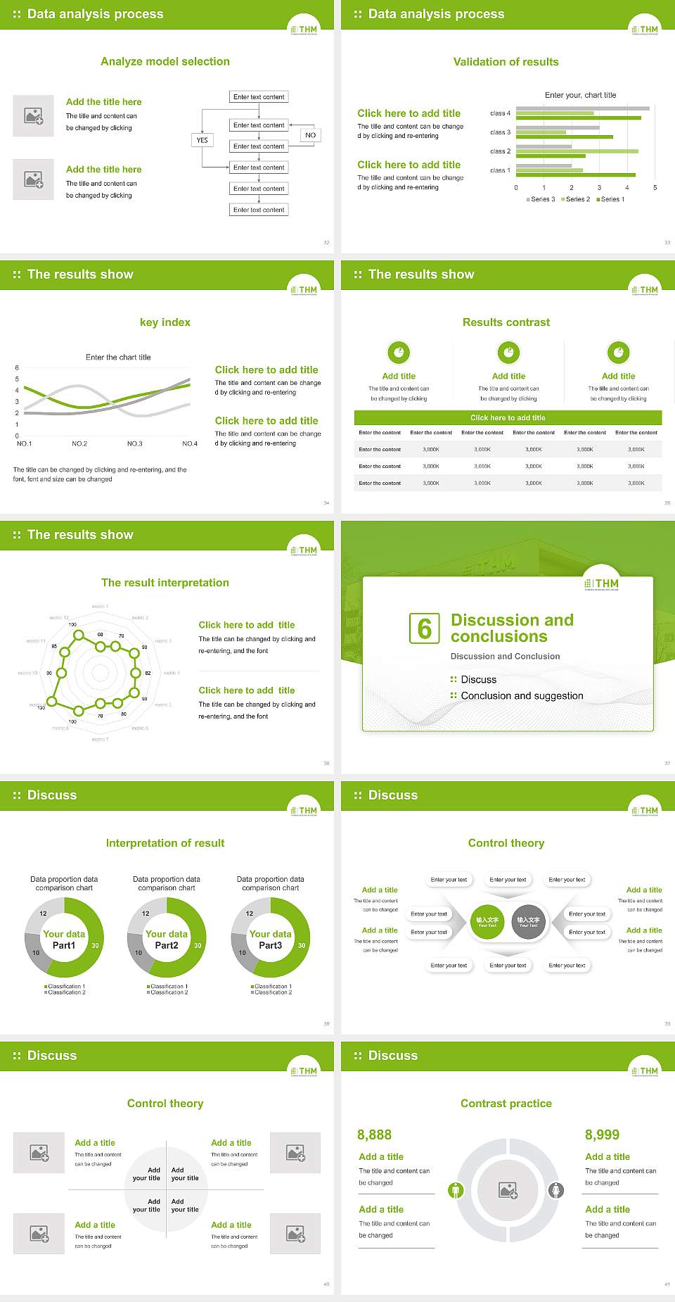 University of Applied Sciences Mittelhessen (THM) Graduation Thesis Defense PPT Template4:3 ratio PPT effect preview image5