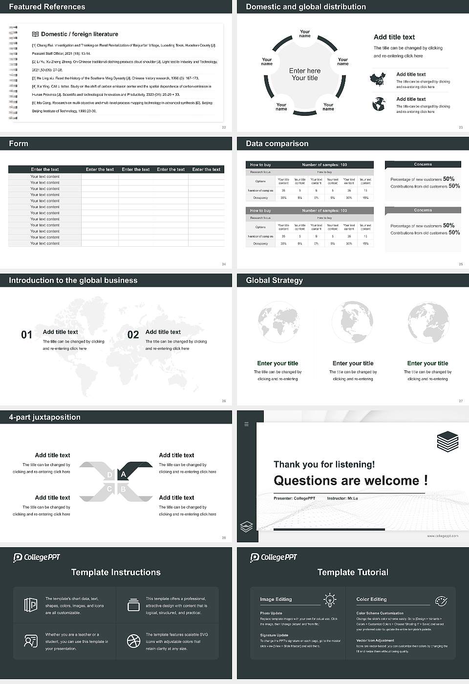 University for Police and Public Administration NRW Thesis Proposal/Graduation Defense PPT Template16:9 ratio PPT effect preview image4