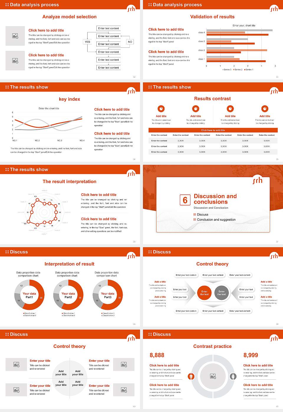 SRH Distance Learning University – The Mobile University Graduation Thesis Defense PPT Template16:9 ratio PPT effect preview image5