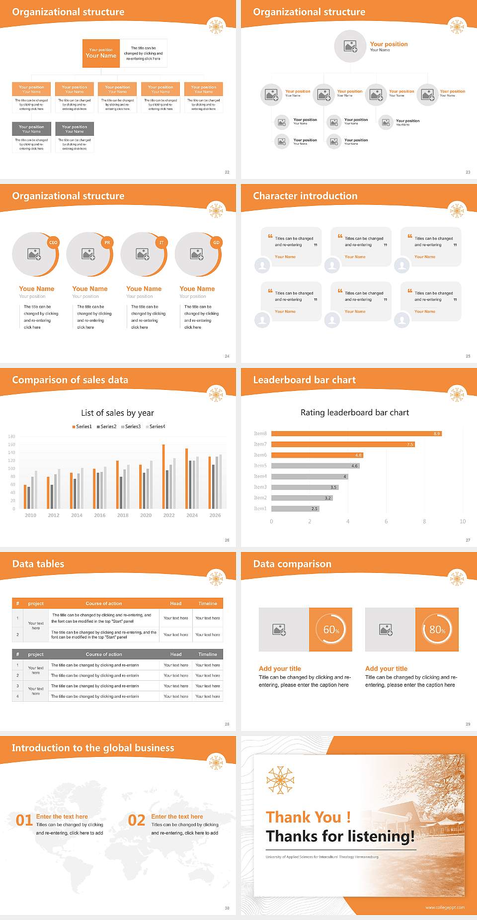 University of Applied Sciences for Intercultural Theology Hermannsburg Academic Presentation/Research Findings Report PPT Template4:3 ratio PPT effect preview image4