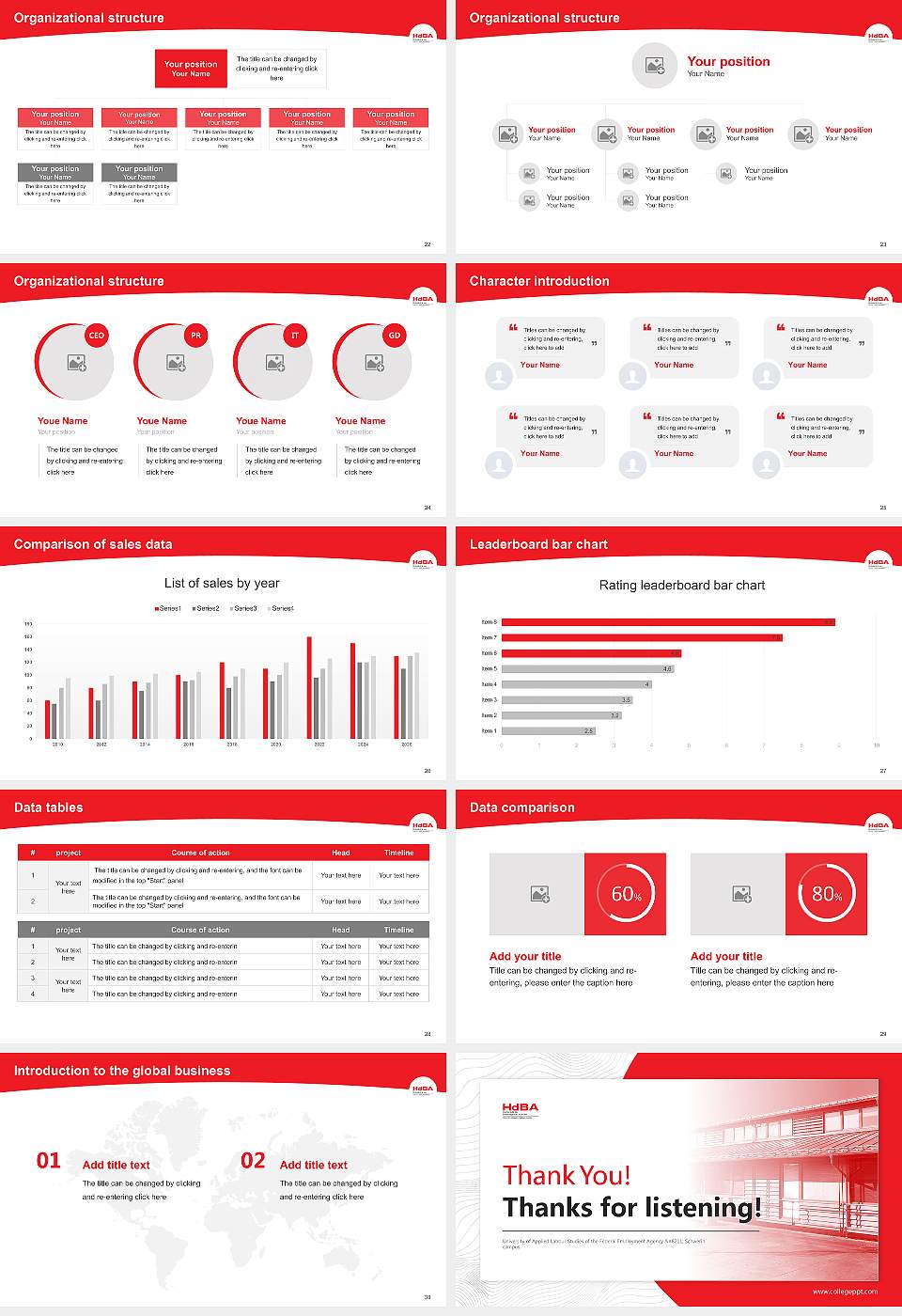 University of Applied Labour Studies of the Federal Employment Agency – Schwerin campus Academic Presentation/Research Findings Report PPT Template16:9 ratio PPT effect preview image4