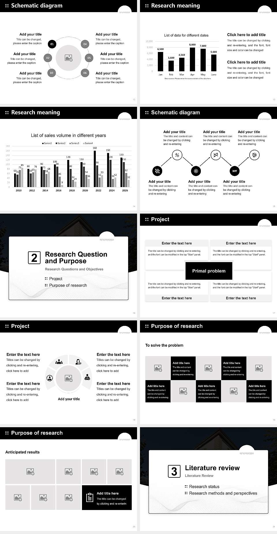 Städelschule Academy of Fine Arts Graduation Thesis Defense PPT Template4:3 ratio PPT effect preview image3