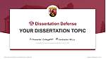 University of Finance Rhineland-Palatinate Graduation Thesis Defense PPT Template
