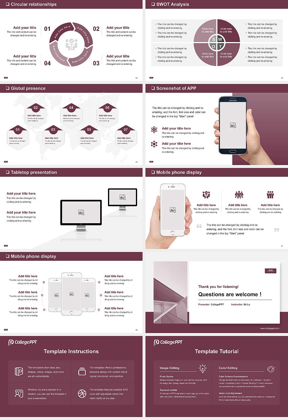 Theological University Ewersbach General PPT Template16:9 ratio PPT effect preview image5