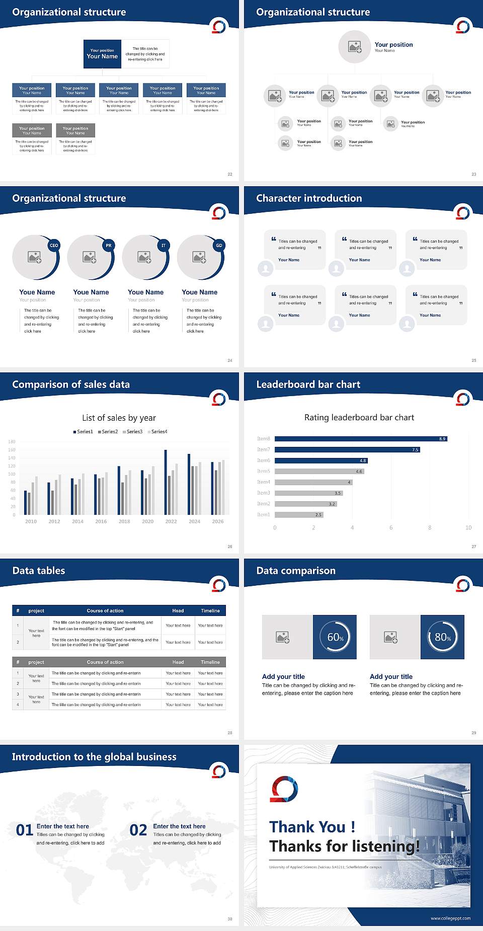 University of Applied Sciences Zwickau – Scheffelstraße campus Academic Presentation/Research Findings Report PPT Template4:3 ratio PPT effect preview image4