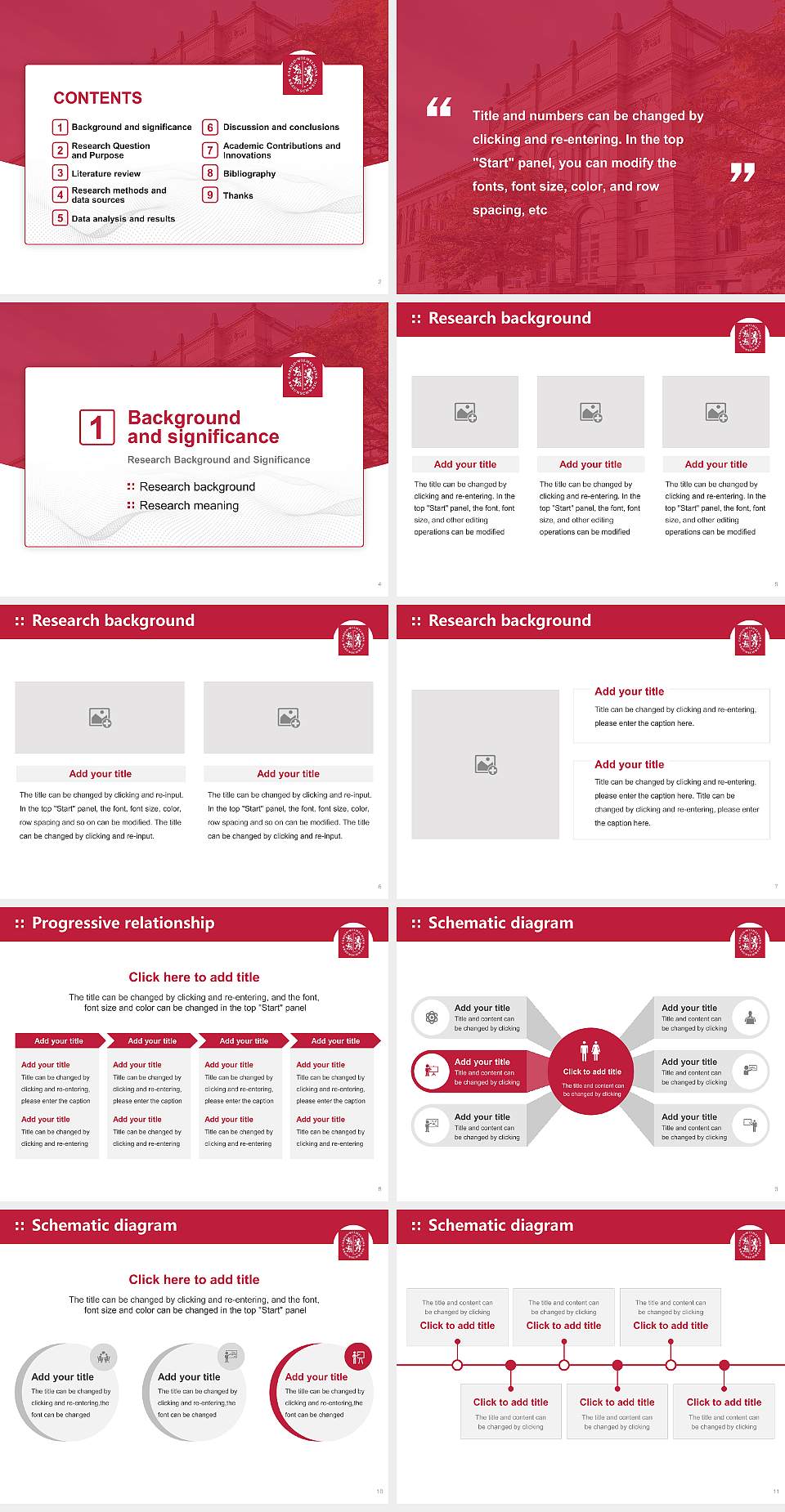 Technical University of Braunschweig Graduation Thesis Defense PPT Template4:3 ratio PPT effect preview image2