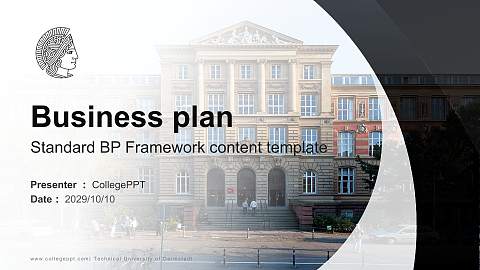 Technical University of Darmstadt Competition/Entrepreneurship Contest PPT Template