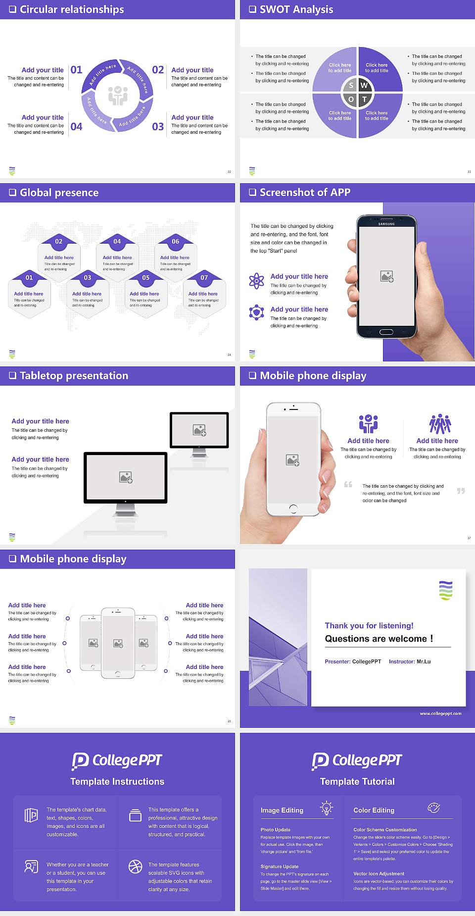 Rheinische University of Applied Sciences Cologne General PPT Template4:3 ratio PPT effect preview image5