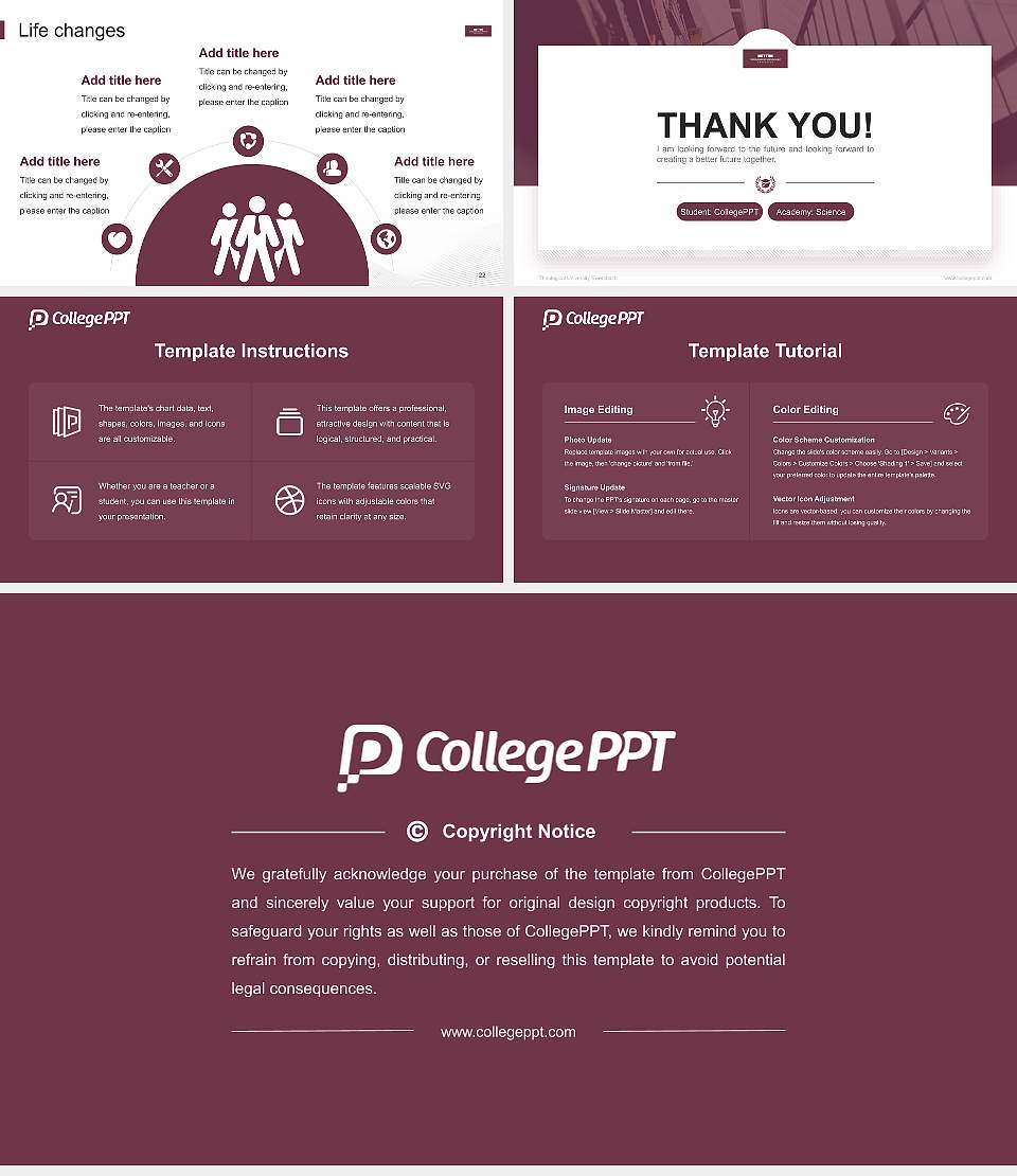 Theological University Ewersbach National Scholarship Defense PPT Template16:9 ratio PPT effect preview image4